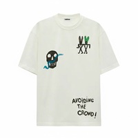 T-shirt Oversize da Uomo in Cotone Premium con Stampa Personalizzata e Logo, Manica Corta, Taglie Grandi, Alta Qualità, Vendita all'Ingrosso