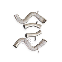 Hochwertiges Direktauspuff-Header-System aus Edelstahl 304 mit Downpipe für Mercedes-Benz S560 W222 4.0T M176 V8 LHD zur Leistungssteigerung