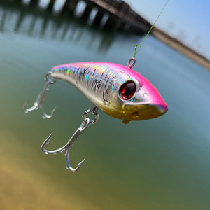 Leurre de pêche Premium OEM 130mm 70g Vib Pencil coulant avec hameçon triple <span class=keywords><strong>VMC</strong></span> <span class=keywords><strong>pour</strong></span> la pêche au thon en eau salée et la pêche au gros gibier - Product Image 4