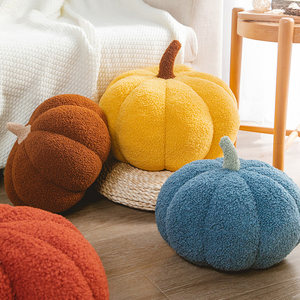 Almohada de Peluche con Forma de <span class=keywords><strong>Calabaza</strong></span>, Rellena de Algodón PP Suave, Diseño Personalizable, 35-55cm, Regalo Divertido y Adorable para Niños - Product Image 1