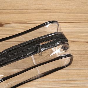 PVC Thickened <b>Transparent</b> Travel Toiletry <b>Bag</b> Large Capacity Waterproof <b>Makeup</b> <b>Bag</b> Multi-Functional Portable Storage <b>Bag</b> - Product Image 4