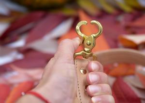 Conjunto de Correa y Collar de Cuero Personalizado para Perro con Diseño Impreso y Decoración de Remaches - Product Image 6