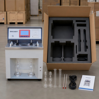 Engler Viscometer High Low Temperature Asphalt Bitumen Viscosity Tester Petroleum Electric Degree Laboratory Equipment