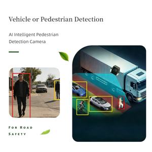 Système <span class=keywords><strong>de</strong></span> caméra d'aide au <span class=keywords><strong>recul</strong></span> intelligent pour camion, étanche IP69K, avec détection IA et détection humaine/véhicule pour MOIS BSIS RCW - Product Image 1