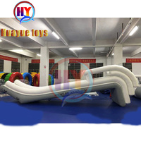 Toboggan aquatique gonflable de 10 pieds pour jeux d'eau en plein air, équipement de jeux aquatiques à vendre