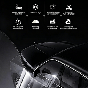 Pellicola Protettiva Sun <span class=keywords><strong>Tek</strong></span> Advanced Clear TPU PPF, Autoriparante, Resistente ai Graffi, Anti-Ingiallimento, Lucida per Auto - Product Image 5
