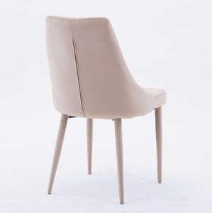 <span class=keywords><strong>Chaise</strong></span> de salle à manger vintage européenne en tissu <span class=keywords><strong>gris</strong></span>, dossier haut, style <span class=keywords><strong>scandinave</strong></span> nordique, beige moderne, avec assise en tissu – Vente en gros - Product Image 6
