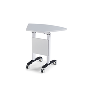 Cadre en aluminium et acier avec dessus de table de qualité E1 et services OEM bureau formation école table pliante