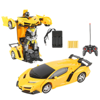 Mobil Remote control, mobil deformasi induksi kendali jarak jauh nirkabel, mainan pengisian daya robot mobil