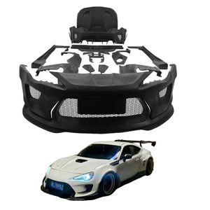Kit de carrocería de excelente calidad para <span class=keywords><strong>Toyota</strong></span> <span class=keywords><strong>GT86</strong></span>, actualización de estilo ROBOT, piezas de automóvil, ajuste de parachoques trasero delantero, accesorios exteriores FRP Aero - Product Image 1