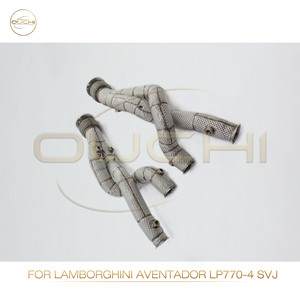 Tuyau d'échappement à haut débit OUCHI pour Lamborghini <span class=keywords><strong>Aventador</strong></span> SVJ LP770-4 2018-2021 6.5L V12 système d'échappement de pièce de Performance automatique - Product Image 6