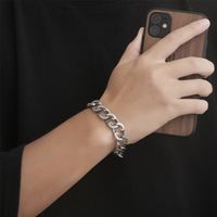 Bracelet en acier au titane transfrontalier Personnalité StraitJacket Bijoux à la main pour hommes épissés hop rock CE252