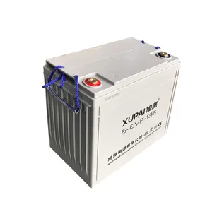 XUPAI 12 volts sistemas de armazenamento de bateria solar de íon de lítio 12v 135ah bateria de lítio lifepo4