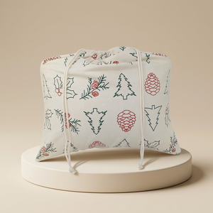 Sacs à cordon en coton écologiques en gros pour bijoux, cadeaux et emballages cosmétiques - Product Image 1