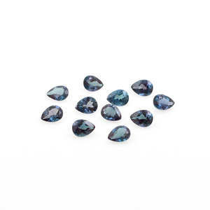 ホットセール 洋梨型アレキサンドライト宝石 合成サファイア ジュエリーリング彫刻用 貴重なアレキサンドライト使用 - Product Image 2