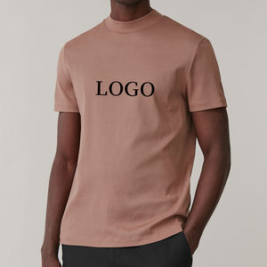 Vêtements pour hommes 100% coton personnalisés T-shirts surdimensionnés de haute qualité poids lourd 300 Gsm Streetwear t-shirts vierges pour hommes - Product Image 1