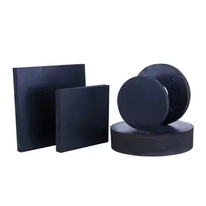 Customized Round Square Rectangular Trapezoidal Rubber Bearing Anti-skid Vibration Damping Blocks