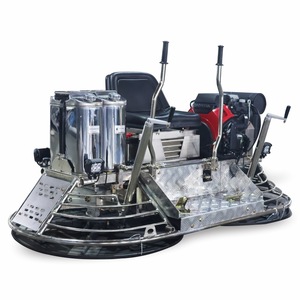 Machine à lisser le béton à moteur essence, à double disque, autoportée, pour le lissage des surfaces routières - Product Image 2