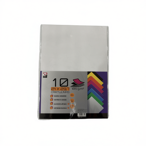 CARTULINA A4 10 HOJAS 185 G/M2 COLORIDA PARA ARTESANIA - Product Image 1