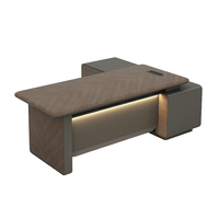 Bureau de direction rectangulaire modulaire moderne de luxe - Design personnalisable, durable et écologique