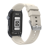 Montre connectée avec examen physique micro-électronique, thérapie par impulsions, analyse de la graisse corporelle, bracelet de fitness, écran tactile TFT, bracelets connectés