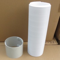 Tuyau d'évacuation flexible et rétractable en PP pour climatiseur mobile transfrontalier, 15 cm/130 mm, modèle 260727-08, accessoire Zhejiang