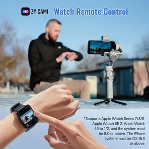 Cho Zhiyun Mịn 5E 3-Trục Gimbal Cầm Tay Ổn Định Di Động <span class=keywords><strong>Selfie</strong></span> <span class=keywords><strong>Stick</strong></span> Tương Thích <span class=keywords><strong>iPhone</strong></span> 15 Pro Max Cho Xiaomi Điện Thoại Di Động phon - Product Image 5
