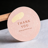 Autocollant personnalisé en papier kraft élégant avec logo OEM de l'usine Jinyu, étiquette imperméable pour les cadeaux de mariage