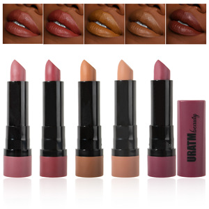 Le nouveau rouge à lèvres nude mat 5 couleurs ne se décolore pas et ne colle pas tasse maquillage européen et américain durable - Product Image 1
