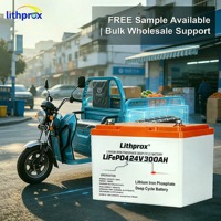 Batterie de remplacement pour trottinette électrique 24V300AH 100AH 120AH 150AH 200AH 300AH 2.4KWh 2.88KWh 3.6KWh 4.8KWh 7.2KWh Grade A LiFePO4