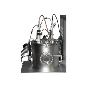 Magnetron Sputtering system with three Targets sputtering gun/ Vacuum Coating Machine- CY-MSP300S-2RF1DC