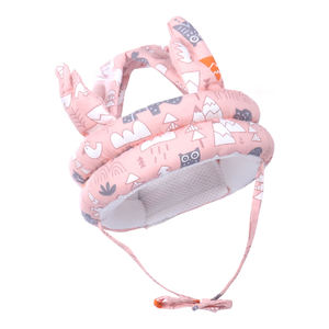 Promotion exceptionnelle : <span class=keywords><strong>Casque</strong></span> de sécurité pour bébé personnalisé avec logo, <span class=keywords><strong>18</strong></span>*12*2.5cm, en coton/polyester doux, lavable, sac de transport pour bébé de 0 à 36 <span class=keywords><strong>mois</strong></span> - Product Image 4