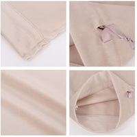 Sac de rangement en velours imprimé et brodé sur mesure pour pierres précieuses, pochette anti-poussière en velours doux avec cordon de serrage