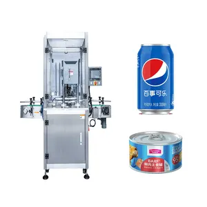 Completamente automatico plastie pet beverage in alluminio PET può sigillare macchina per inscatolamento di soda food per la vendita