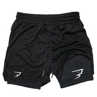   Shorts de course 2-en-1 pour hommes 5.0 – Idéal pour l'entraînement, la gym, le fitness, le jogging, la plage et les sports d'été