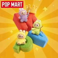 POP MART Labubu les monstres broche pour amour série boîte aveugle sac de devinette boîte mystère jouet poupée Anime Figure ornements cadeau Collection