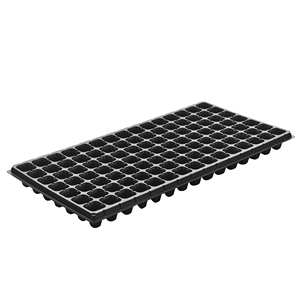 Plateau <span class=keywords><strong>de</strong></span> transport <span class=keywords><strong>en</strong></span> <span class=keywords><strong>plastique</strong></span> robuste à 105 alvéoles pour la germination des graines - Product Image 1