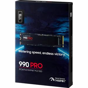 990 Pro PCIe 4.0 NVMe M.2 SSD 1TB ไดรฟ์โซลิดสเตตภายในสำหรับเดสก์ท็อปและแล็ปท็อป MZ‑V9P1T0BW SSD - Product Image 4