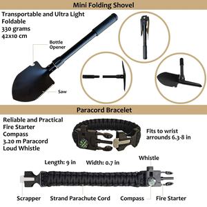 SOS戦術的なバグアウトバッグ屋外緊急応急処置キット安全 & サバイバルギアハイキング用医療キット - Product Image 3