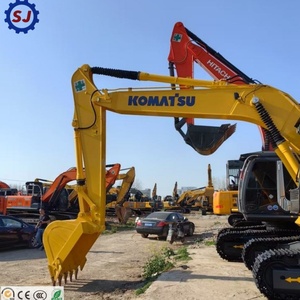 Excavadora Komatsu PC220 Usada en Stock, Original de Japón, Segunda Mano, PC200 PC210 PC300, Buen Estado, para Construcción - Product Image 3
