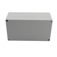 IP66 scatola di giunzione in plastica impermeabile ABS 158*90*60mm elettronica e custodia per strumenti con 6 viti e orecchie