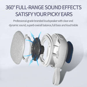 Haut-parleur Bluetooth à aspiration magnétique <span class=keywords><strong>JL</strong></span> V5.3, étanche, avec <span class=keywords><strong>subwoofer</strong></span>, insertion de carte, pour intérieur, extérieur et voyage - Product Image 3