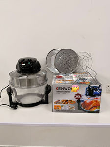 KENWOO Friteuse à air 8-en-1 13L avec fenêtre en verre borosilicate, four halogène à commande mécanique 3500W, appareil de cuisson multifonction - Product Image 1