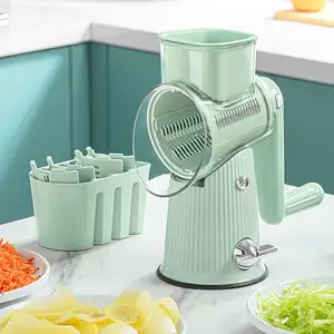 Keuken Accessoires Multifunctionele Ronde Mandoline Trommel Roterende Kaas Kousenband Groente Rasp Snijmachine