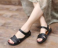Sommer neue Sandalen flach modisch weicher Boden Damen und Mutter Sandalen Damen