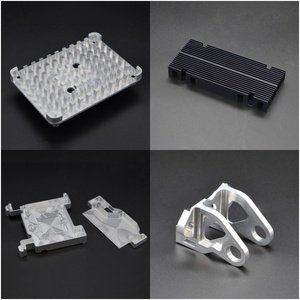 Piezas de aluminio CNC personalizadas, torno CNC de 5 ejes de alta precisión, piezas de mecanizado CNC de aluminio anodizado - Product Image 2