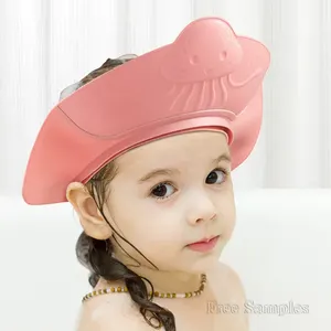 Baby Bathroom products Newborn infant hair wash hat safe shower bath protective hat baby Shower hat