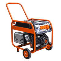 Générateur d'essence portable 8 kW (8000 W nominale, 9,3 kW max) avec AVR pour services d'aménagement paysager et de gestion immobilière