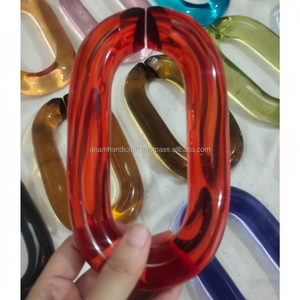 Customized Modern Acrylic Chain Wall Accents Handmade Modern <b>Ornamental</b> Resin Hanging for Home Decor Diwali Festival Ready - Product Image 1