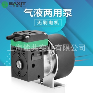 Baxit Diaphragm <b>Pump</b> 12V 24V Brushless Electric Motor For Liquid Gas Dual Use With NBR Membrane And 6M <b>Suction</b> Head - Product Image 1